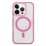 For iPhone 13 Pro Max Frosted MagSafe PC Phone Case(Rose Red)