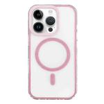 For iPhone 14 Pro Frosted MagSafe PC Phone Case(Pink)