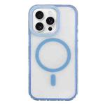 For iPhone 16 Pro Frosted MagSafe PC Phone Case(Blue)