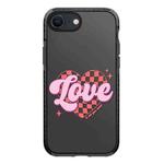 For iPhone 7 / 8 / SE 2020 2022 Simple Illustration Pattern Full Coverage Phone Case(Love Words B)