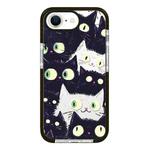 For iPhone 7 / 8 / SE 2020 2022 Simple Illustration Pattern Full Coverage Phone Case(Cat)