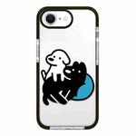 For iPhone 7 / 8 / SE 2020 2022 Simple Illustration Pattern Full Coverage Phone Case(Puppy B)