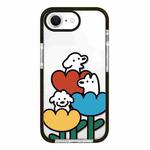 For iPhone 7 / 8 / SE 2020 2022 Simple Illustration Pattern Full Coverage Phone Case(Puppy D)