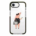 For iPhone 7 / 8 / SE 2020 2022 Simple Illustration Pattern Full Coverage Phone Case(Piglet)