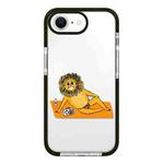 For iPhone 7 / 8 / SE 2020 2022 Simple Illustration Pattern Full Coverage Phone Case(Summer Lion)
