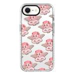For iPhone 7 / 8 / SE 2020 2022 Simple Illustration Pattern Full Coverage Phone Case(Pink Angel)