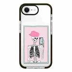 For iPhone 7 / 8 / SE 2020 2022 Simple Illustration Pattern Full Coverage Phone Case(Skull B)