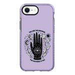 For iPhone 7 / 8 / SE 2020 2022 Simple Illustration Pattern Full Coverage Phone Case(Cosmic Eye A)