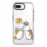 For iPhone 7 Plus / 8 Plus Simple Illustration Pattern Full Coverage Phone Case(Weight Loss Cat B)