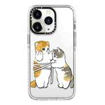 For iPhone 11 Pro Simple Illustration Pattern Full Coverage Phone Case(Weight Loss Cat B)