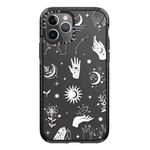 For iPhone 11 Pro Max Simple Illustration Pattern Full Coverage Phone Case(Cosmic Eye B)