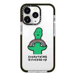For iPhone 11 Pro Max Simple Illustration Pattern Full Coverage Phone Case(Green Dinosaur A)