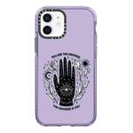 For iPhone 12 mini Simple Illustration Pattern Full Coverage Phone Case(Cosmic Eye A)