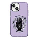 For iPhone 13 mini Simple Illustration Pattern Full Coverage Phone Case(Cosmic Eye A)
