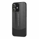 For iPhone 11 Vegetarian Leather Series Skin Feel Full Coverage Phone Case(Black)