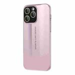 For iPhone 11 Pro Max Vegetarian Leather Series Skin Feel Full Coverage Phone Case(Pink)