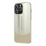 For iPhone 11 Pro Max Vegetarian Leather Series Skin Feel Full Coverage Phone Case(Gold)