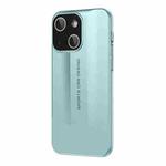 For iPhone 15 Plus Vegetarian Leather Series Skin Feel Full Coverage Phone Case(Green)