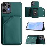 For Nothing CMF Phone 2 Pro Skin Feel Four Card Slots Phone Case with Wrist Strap(Green)