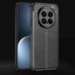 For Honor Magic7 Pro Litchi Texture TPU Shockproof Phone Case(Black)