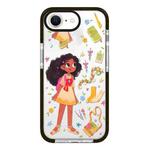 For iPhone 7 / 8 / SE 2020 2022 Simple Illustration Pattern Full Coverage Phone Case(Girls Wardrobe B)