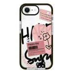 For iPhone 7 / 8 / SE 2020 2022 Simple Illustration Pattern Full Coverage Phone Case(Happy Every Day A)