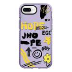 For iPhone 7 Plus / 8 Plus Simple Illustration Pattern Full Coverage Phone Case(Happy Every Day B)