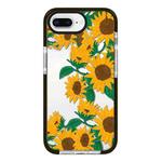 For iPhone 7 Plus / 8 Plus Simple Illustration Pattern Full Coverage Phone Case(Sunflowers B)