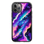 For iPhone 11 Pro Max Simple Illustration Pattern Full Coverage Phone Case(Colorful Clouds A)