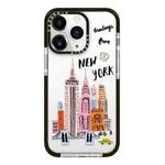 For iPhone 11 Pro Max Simple Illustration Pattern Full Coverage Phone Case(City Landmark A)