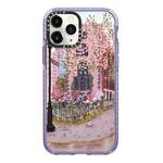 For iPhone 11 Pro Max Simple Illustration Pattern Full Coverage Phone Case(Spring Scene A)