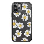 For iPhone 11 Pro Max Simple Illustration Pattern Full Coverage Phone Case(Daisy)