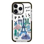 For iPhone 11 Pro Max Simple Illustration Pattern Full Coverage Phone Case(City Landmark B)
