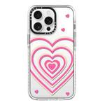 For iPhone 12 Pro Simple Illustration Pattern Full Coverage Phone Case(3D Love)