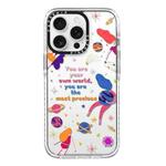 For iPhone 12 Pro Simple Illustration Pattern Full Coverage Phone Case(Love Yourself A)