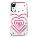 For iPhone XR Simple Illustration Pattern Full Coverage Phone Case(3D Love)