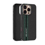 For iPhone 16 Pro ABEEL 6D Micro Relief MagSafe Magnetic Phone Case(Green)