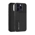 For iPhone 13 Pro ABEEL 6D Micro Relief MagSafe Magnetic Phone Case(Carbon Fiber Black)