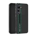 For Samsung Galaxy S24 FE 5G ABEEL 6D Micro Relief MagSafe Magnetic Phone Case(Green)