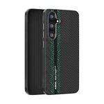 For Samsung Galaxy S24+ 5G ABEEL 6D Micro Relief MagSafe Magnetic Phone Case(Green)