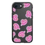 For iPhone 7 / 8 / SE 2020 2022 Simple Illustration Pattern Full Coverage Phone Case(Love Club B)