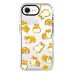 For iPhone 7 / 8 / SE 2020 2022 Simple Illustration Pattern Full Coverage Phone Case(Cute Dog Bear A)