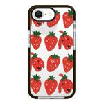 For iPhone 7 / 8 / SE 2020 2022 Simple Illustration Pattern Full Coverage Phone Case(Strawberry Dog)