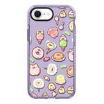 For iPhone 7 / 8 / SE 2020 2022 Simple Illustration Pattern Full Coverage Phone Case(Ice Cream Piglet)