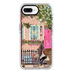 For iPhone 7 Plus / 8 Plus Simple Illustration Pattern Full Coverage Phone Case(Spring Scene E)