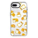 For iPhone 7 Plus / 8 Plus Simple Illustration Pattern Full Coverage Phone Case(Cute Dog Bear A)