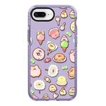 For iPhone 7 Plus / 8 Plus Simple Illustration Pattern Full Coverage Phone Case(Ice Cream Piglet)