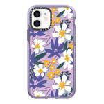 For iPhone 11 Simple Illustration Pattern Full Coverage Phone Case(Fresh Flower A)