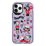 For iPhone 11 Pro Max Simple Illustration Pattern Full Coverage Phone Case(Summer Vacation B)