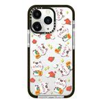 For iPhone 11 Pro Max Simple Illustration Pattern Full Coverage Phone Case(Lucky Cat A)